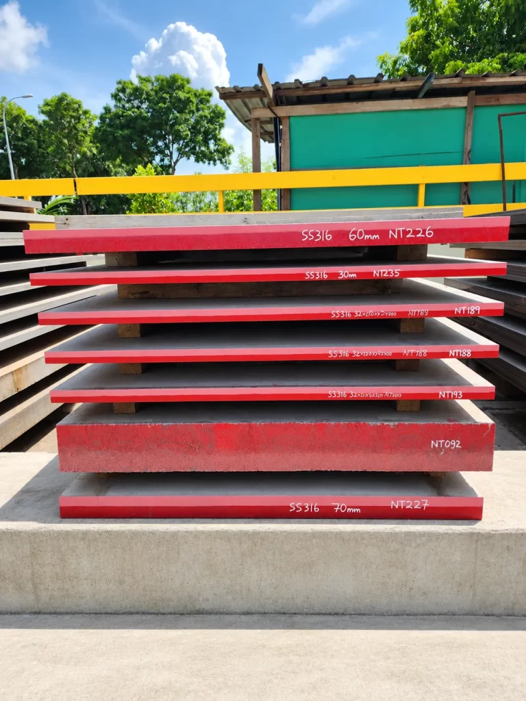 SS316 Plate from Thickness 10-155mm