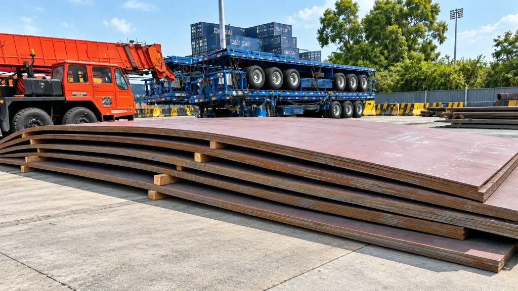 ABS Grade A shipbuilding steel plate