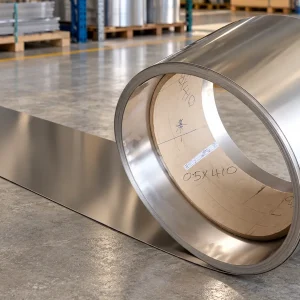 SS301 full hard stainless steel coil in workshop