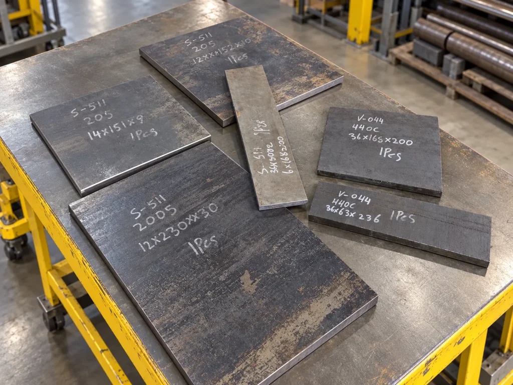 TOOL STEEL CUT PLATE